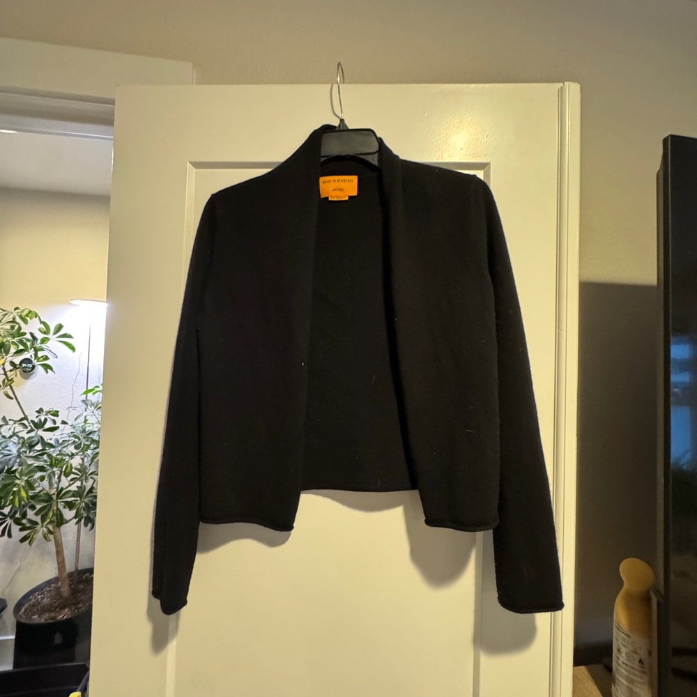 Chic Black Women's Cardigan